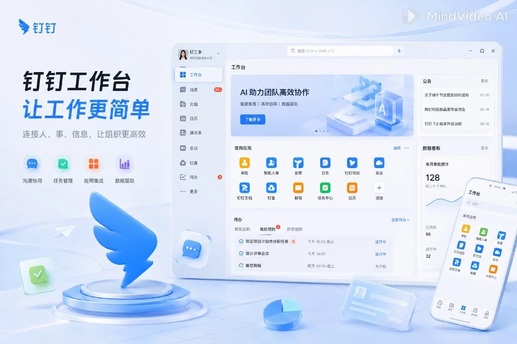 钉钉电脑版下载数据报表与一键导出